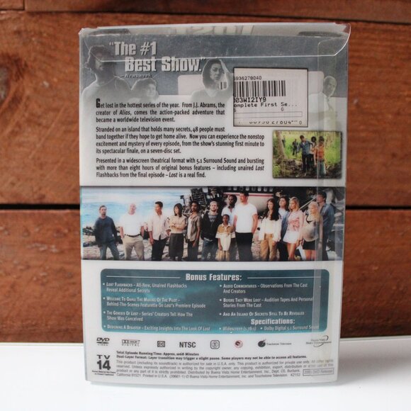LOST The Complete First Season DVD 7-Disc Set 2005 ABC TV Series Drama - Picture 2 of 4